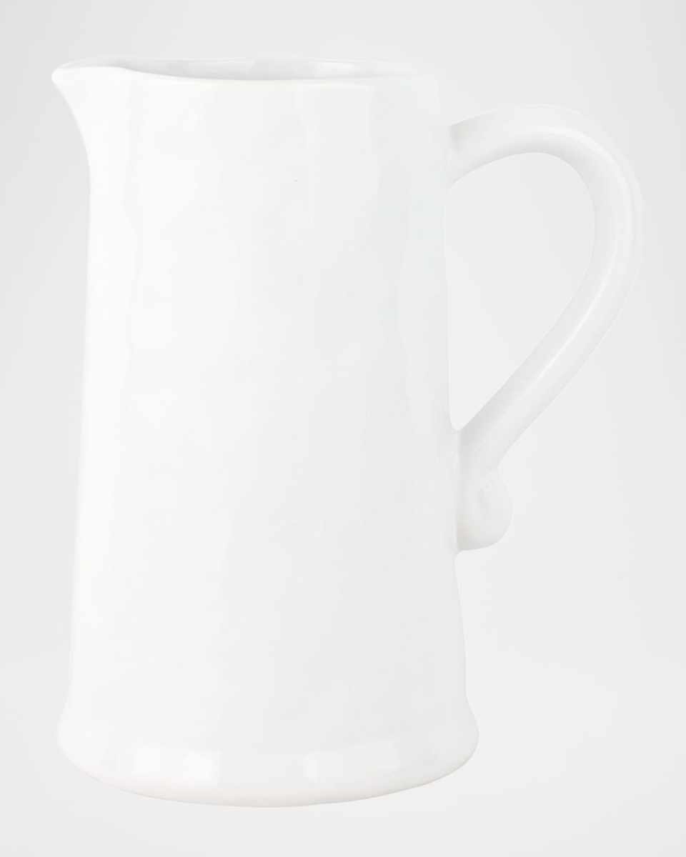 Aria White Pitcher, 64 oz.